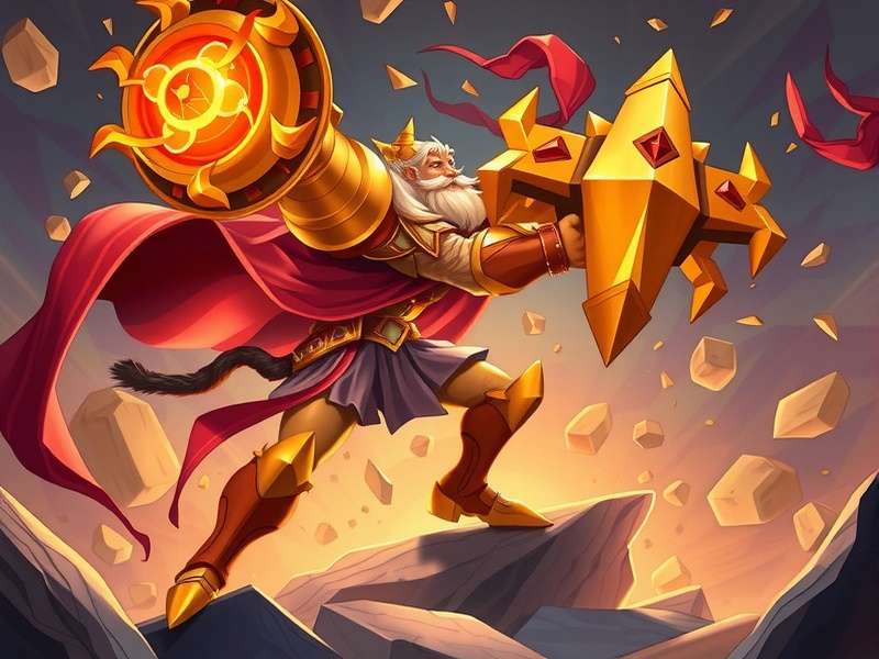 Mighty Mace Champion game hero character